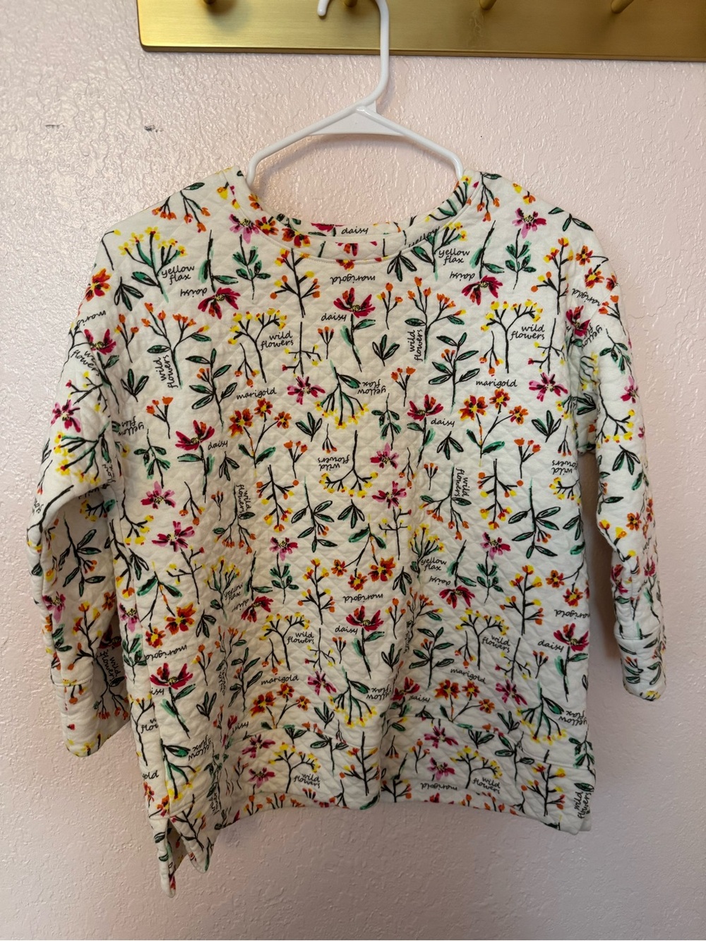 Lands' End Quarter Sleeve Top